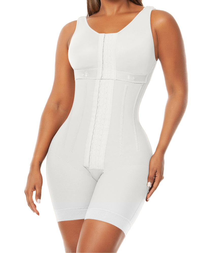 Full Coverage Compression Shapewear with Bra